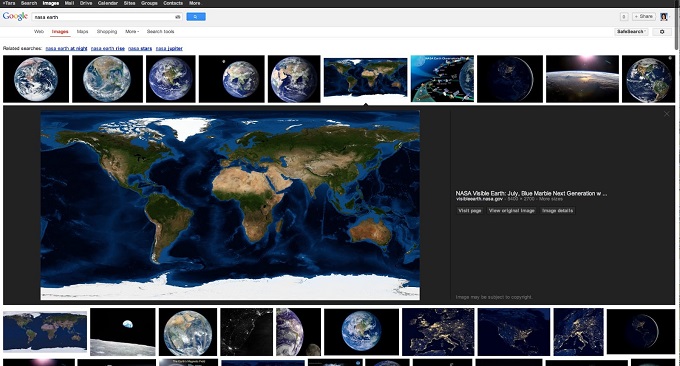 Nuovo Google immagini