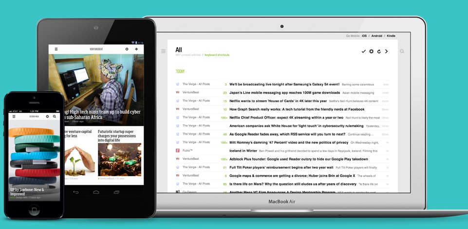 feedly rss reader